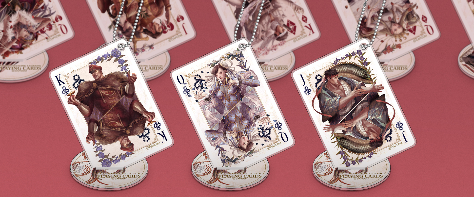 FIGHTING COLLECTION × Playing Cards design アクリルスタンド