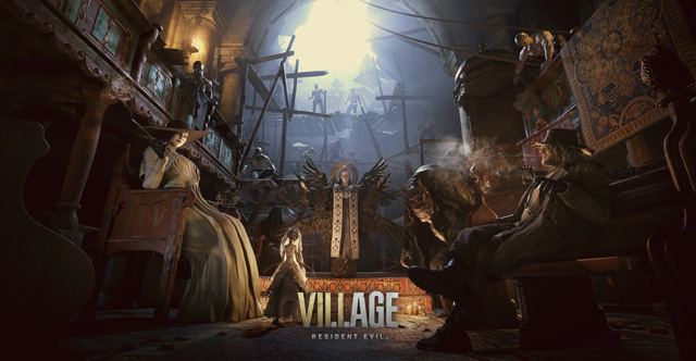 iPad Proで『バイオハザード ヴィレッジ』の物語冒頭である“村”からを試遊体験可能。